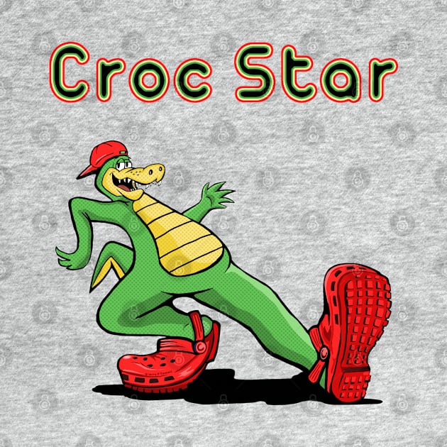 (Party like a) Croc-star by FanboyMuseum